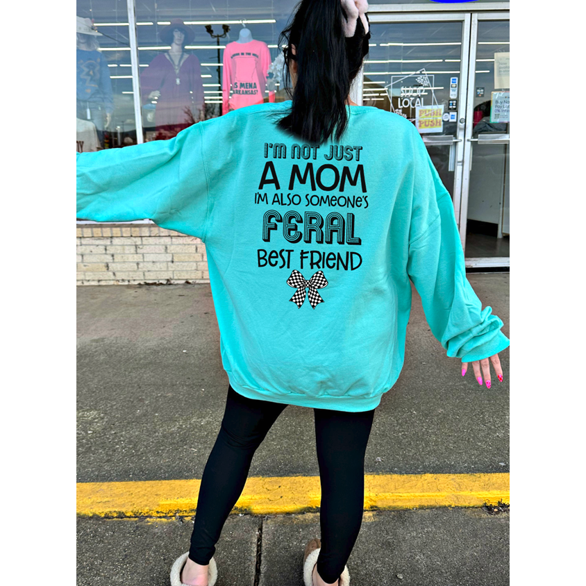 I&#39;m not just a mom I&#39;m also a feral best friend Tee or Sweatshirt