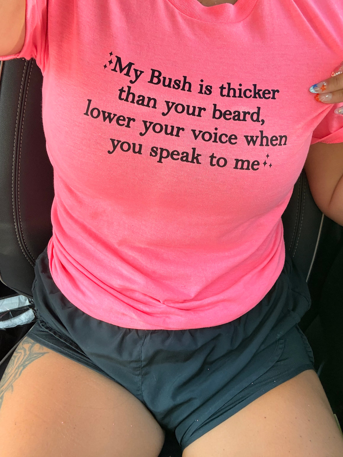 Bush is thicker than your beard tee tank tee or sweatshirt