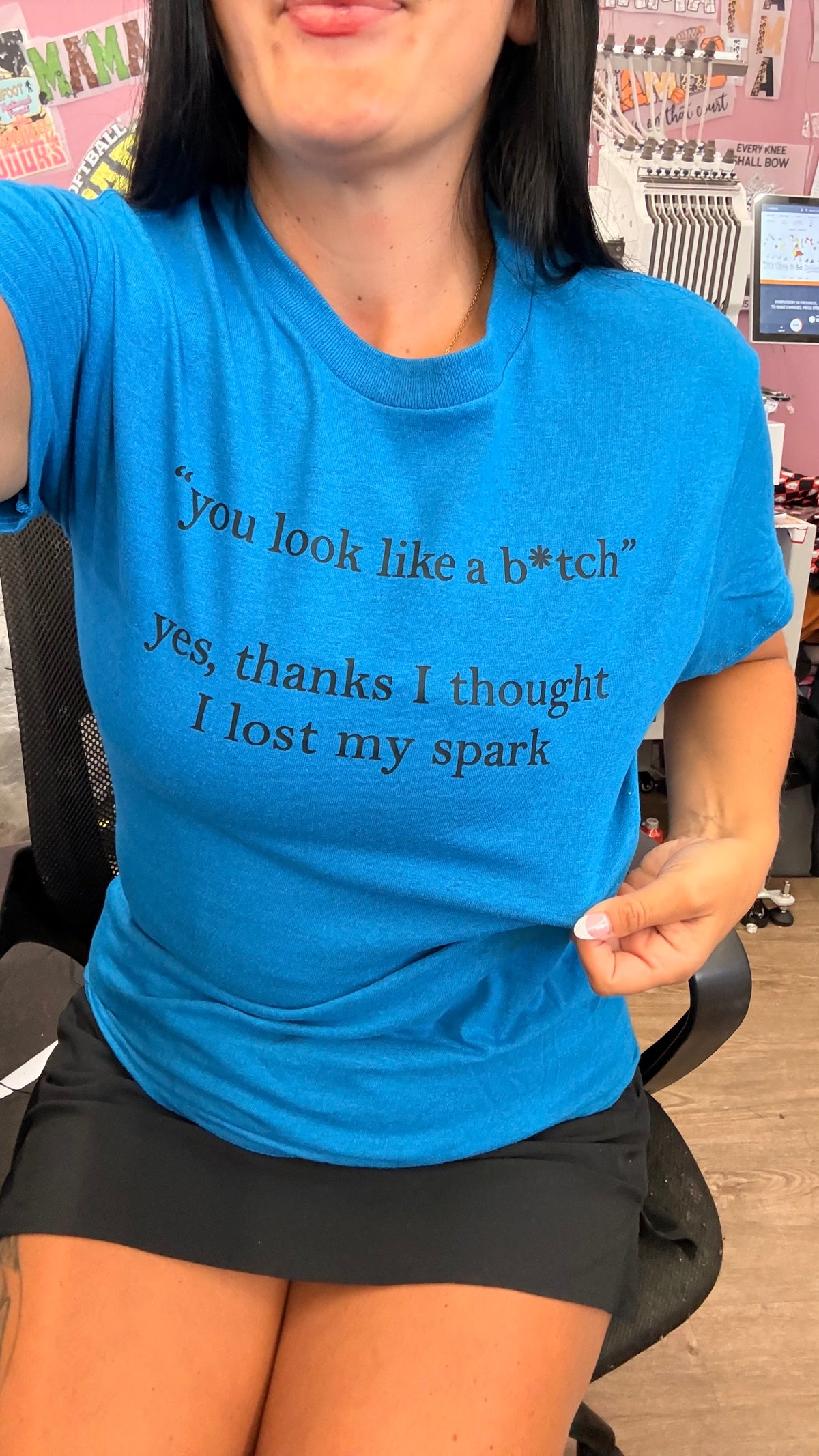Thought I lost my spark b*tch tank ,tee or sweatshirt