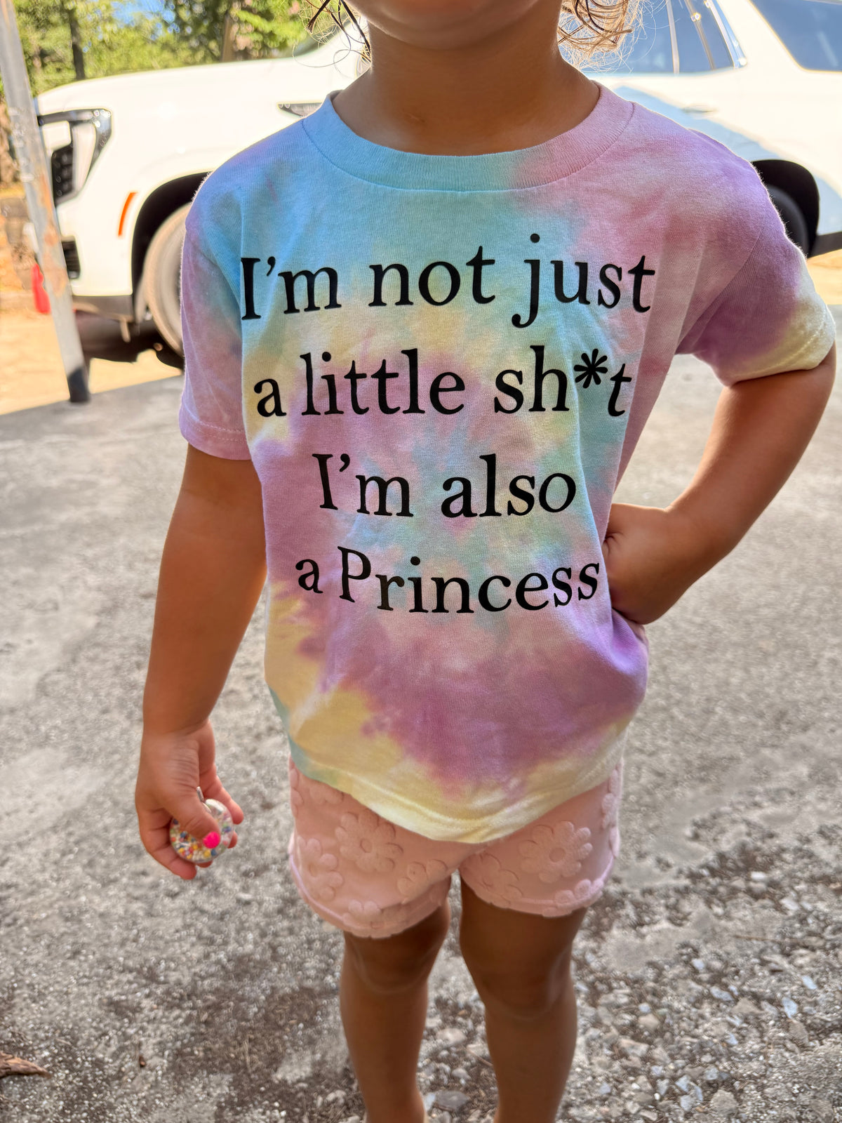 Im not just a little sh*t I’m also a princess toddler tee or sweatshirt