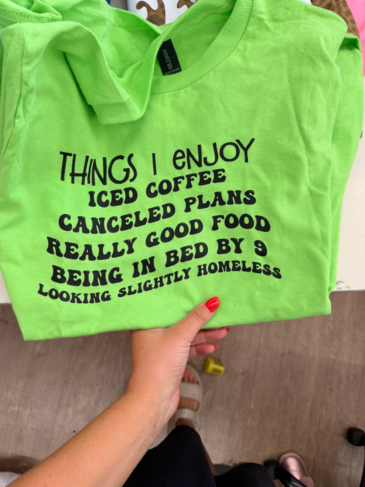 Things I enjoy tee or sweatshirt