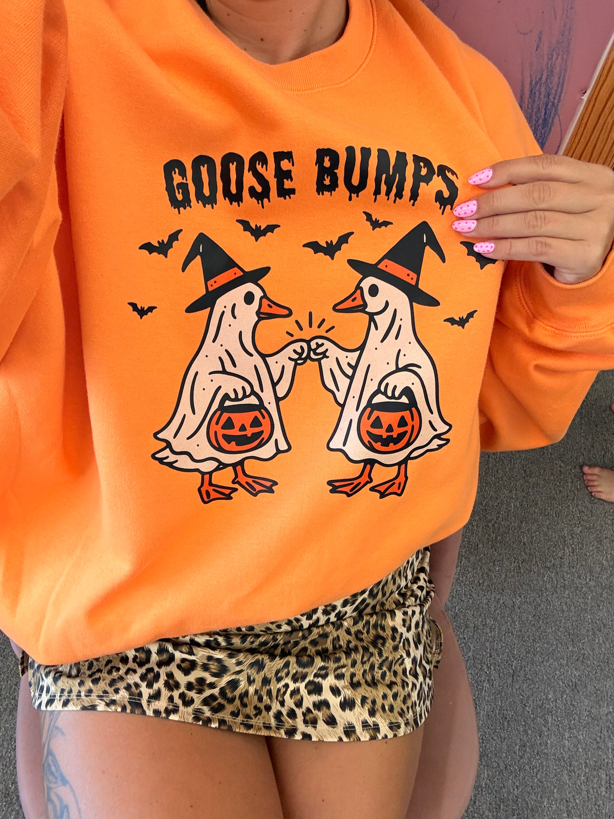 goose halloween  tee or sweatshirt