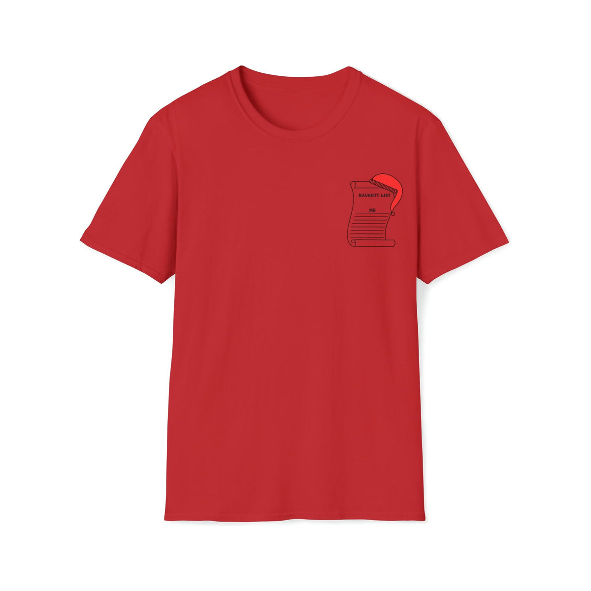On My Husbands Naughty List Soft style Tee