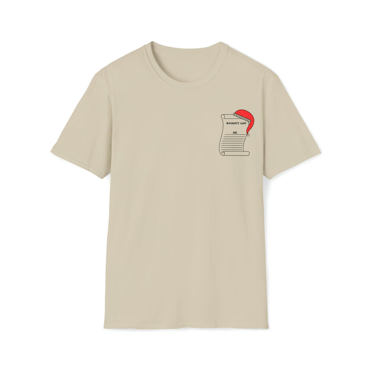 On My Husbands Naughty List Soft style Tee