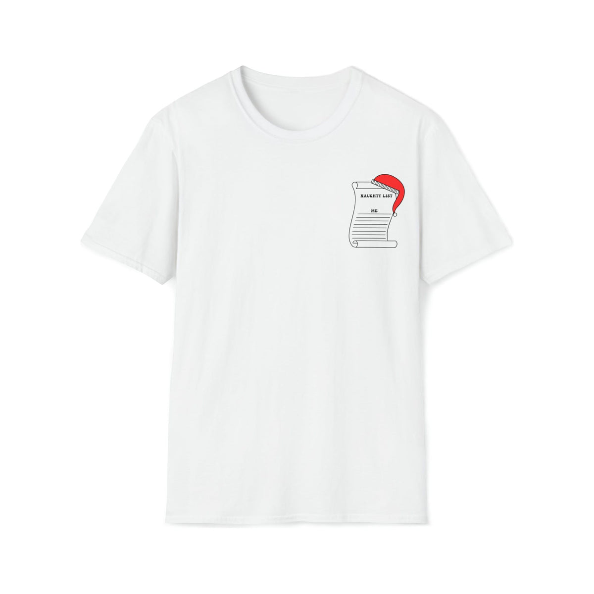 On My Husbands Naughty List Soft style Tee