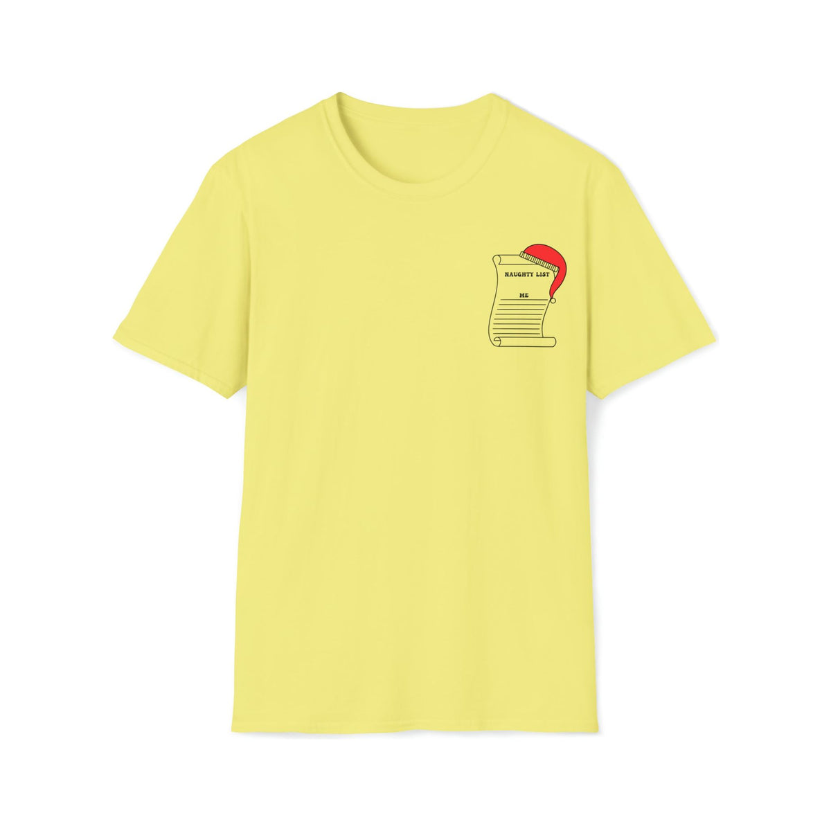 On My Husbands Naughty List Soft style Tee