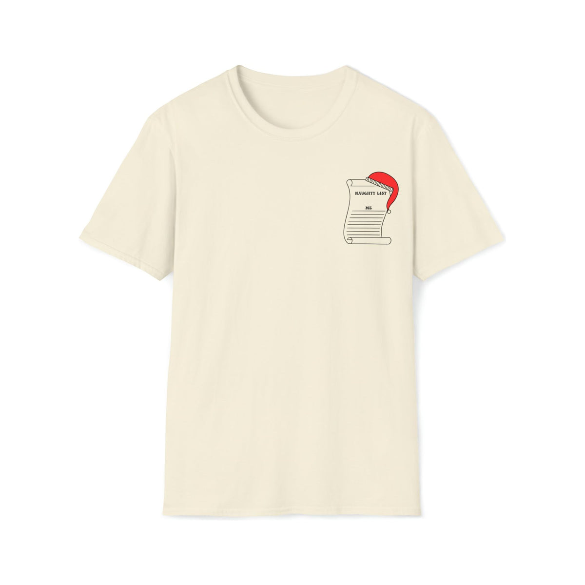 On My Husbands Naughty List Soft style Tee