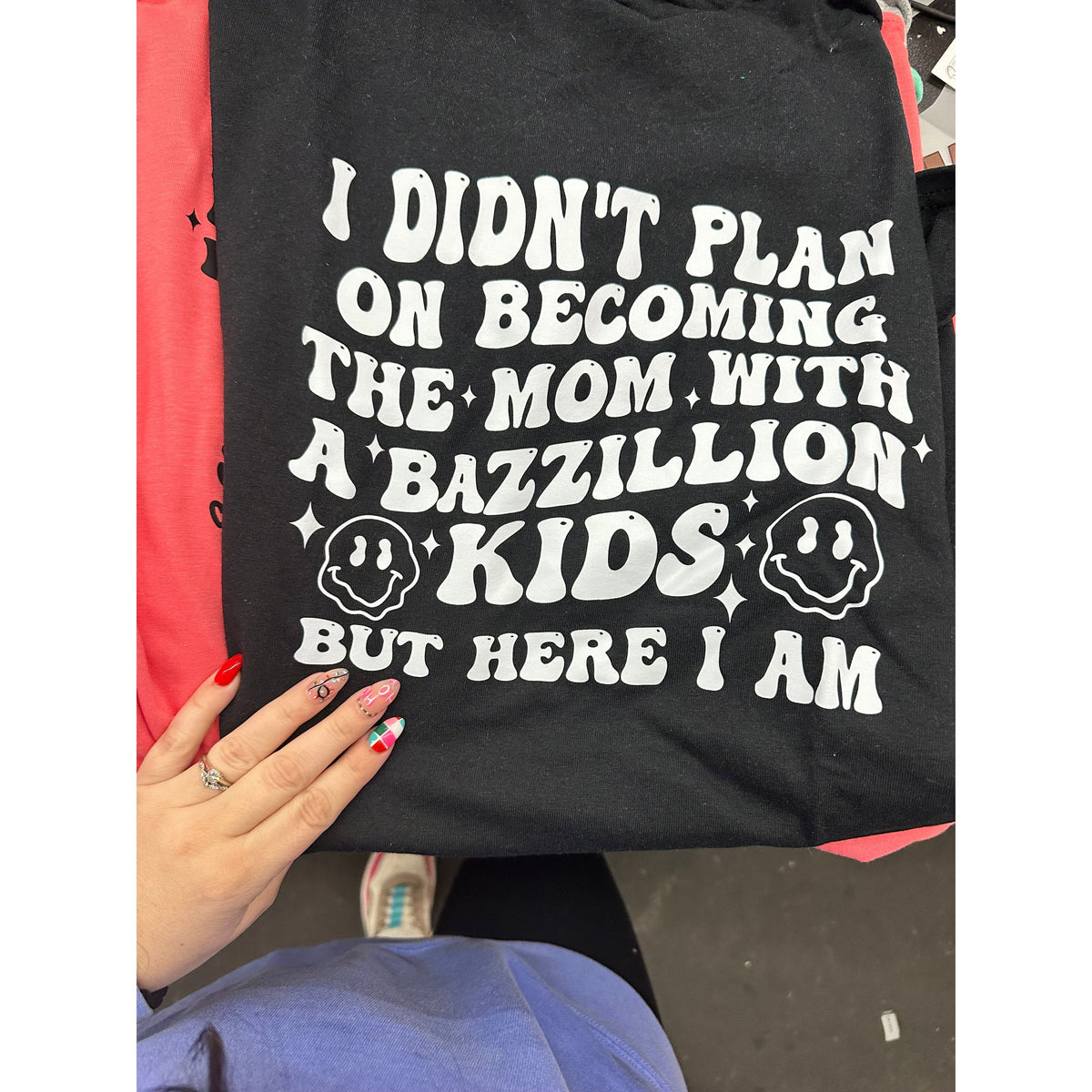 bazillion kids mom tee or sweatshirt