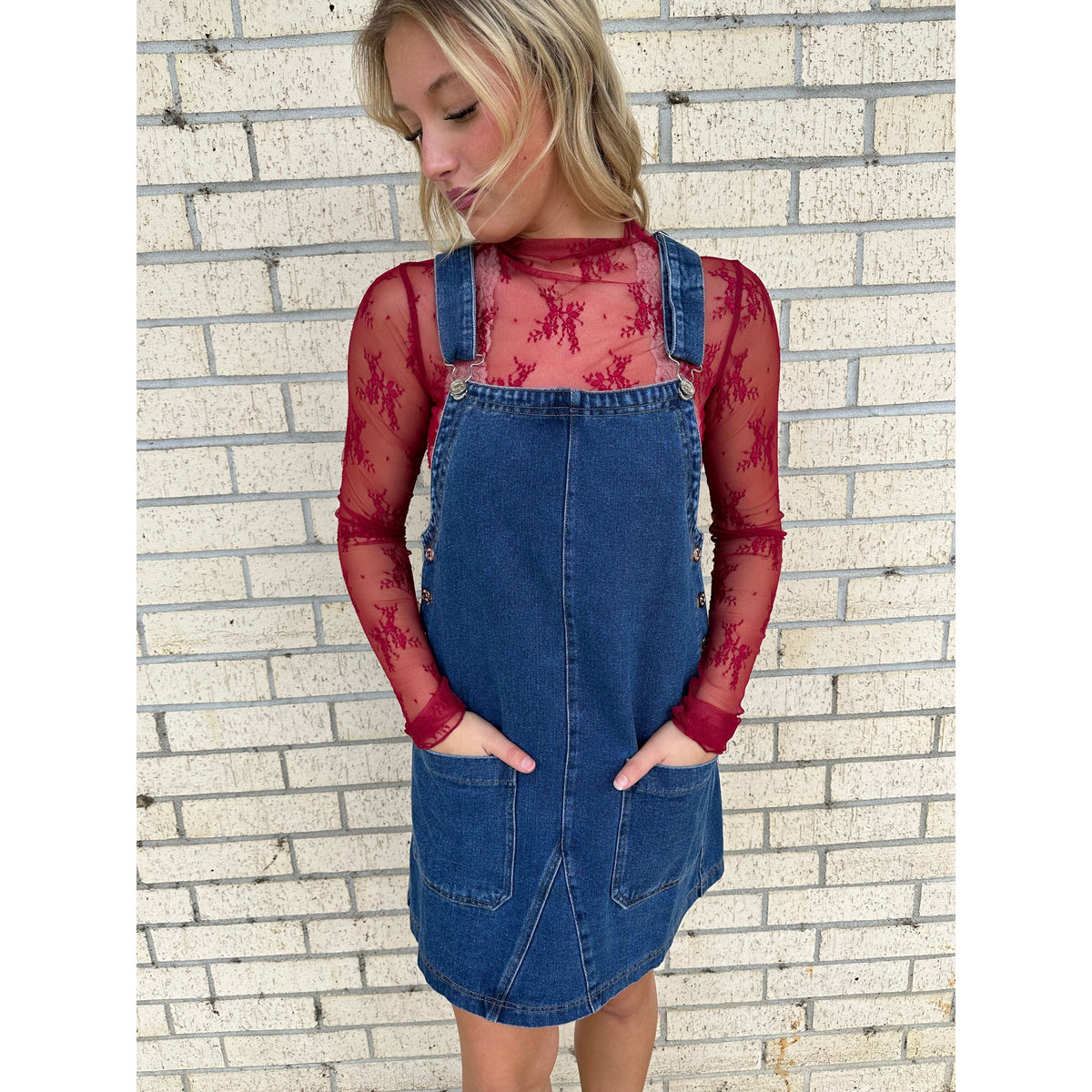 Denim Overall dress