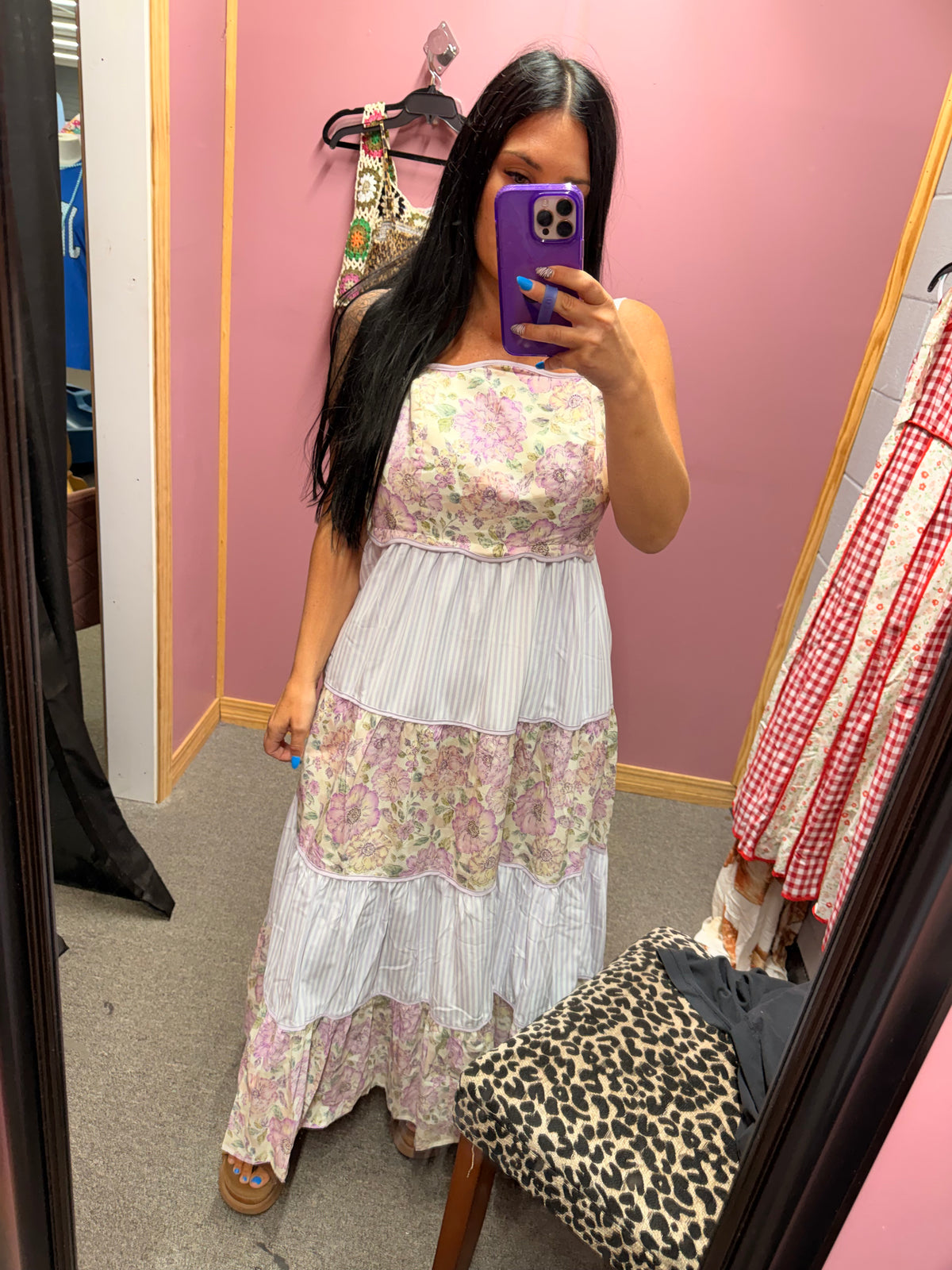 Lilac Dreams Maxi Dress