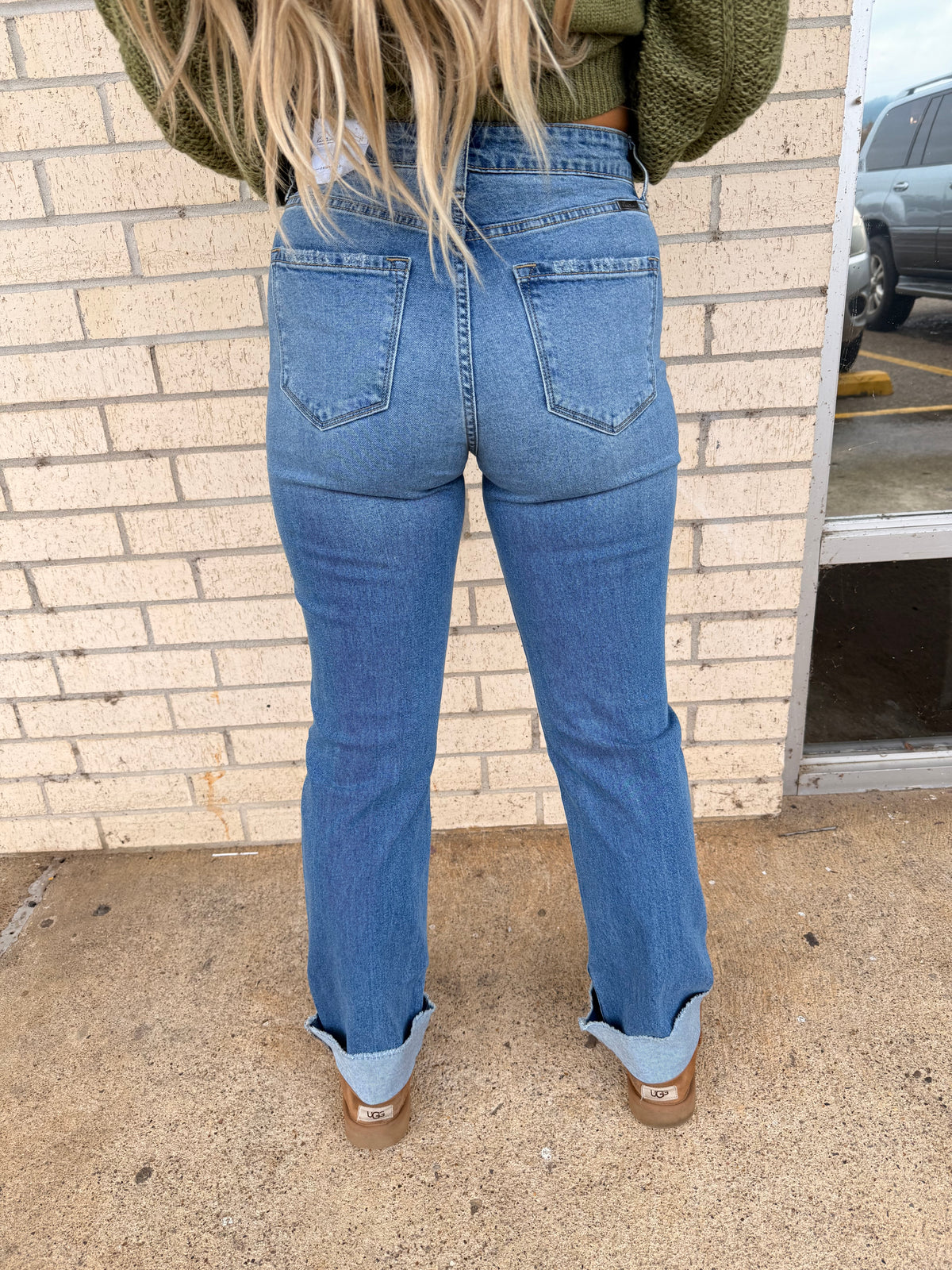 High rise kancan jeans