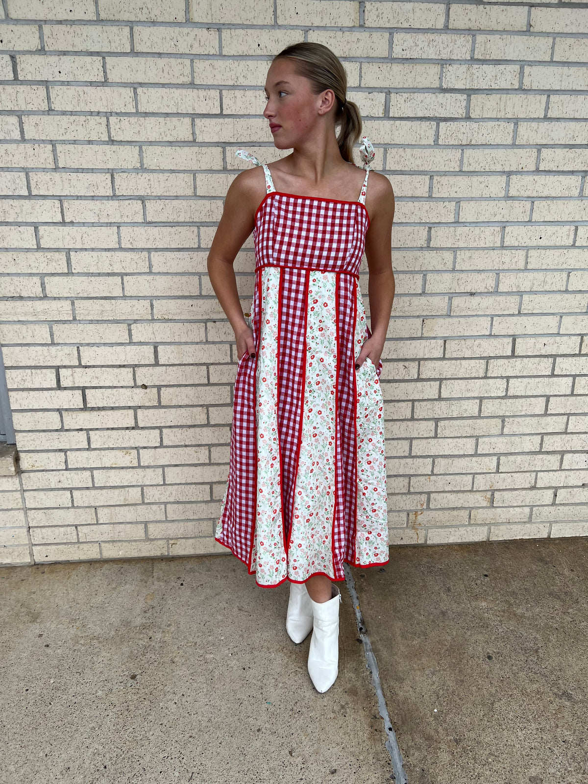 Ouachita Picnic floral Dress