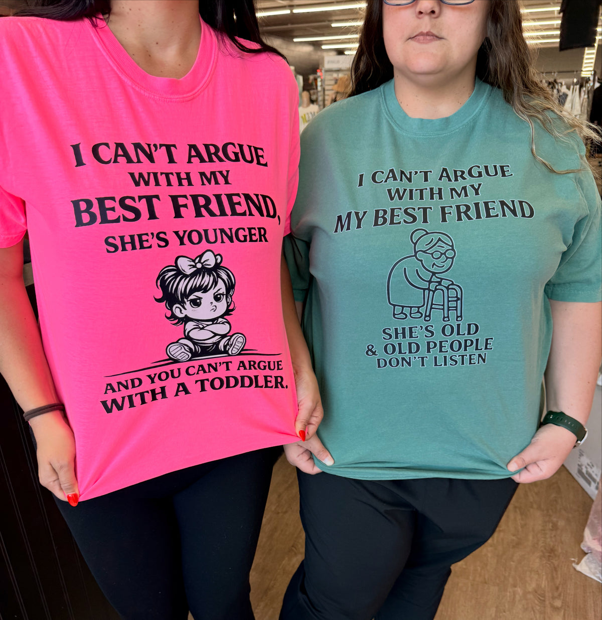 Toddler or older tee or sweatshirt