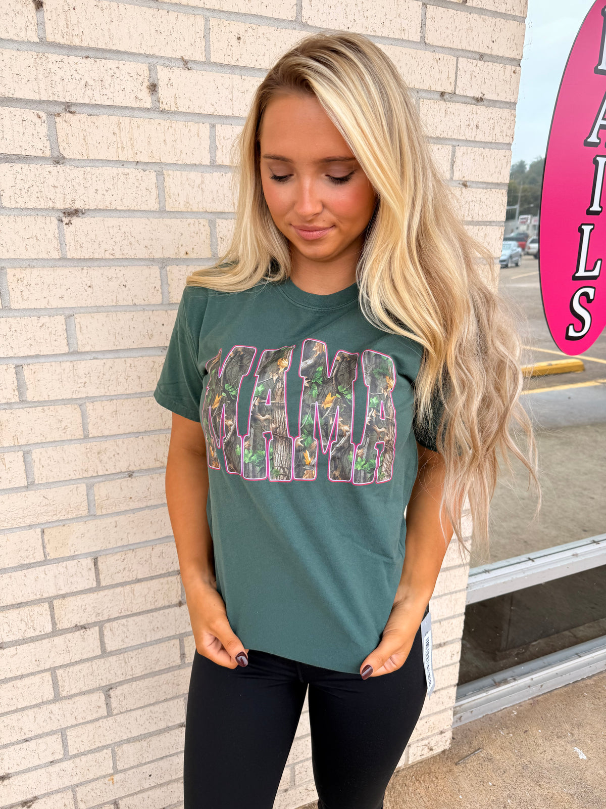 Camo mama tee or sweatshirt