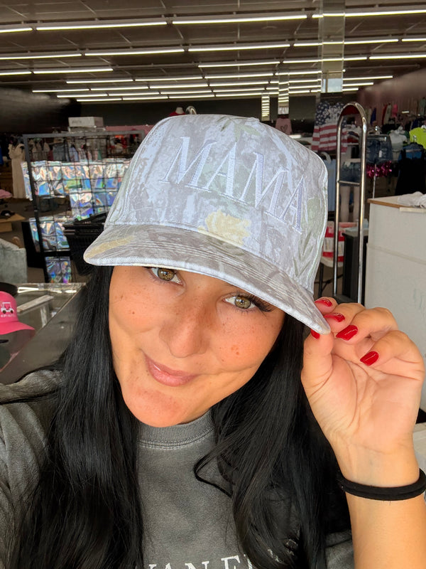 Camo mama hat - Wren Rae Clothing