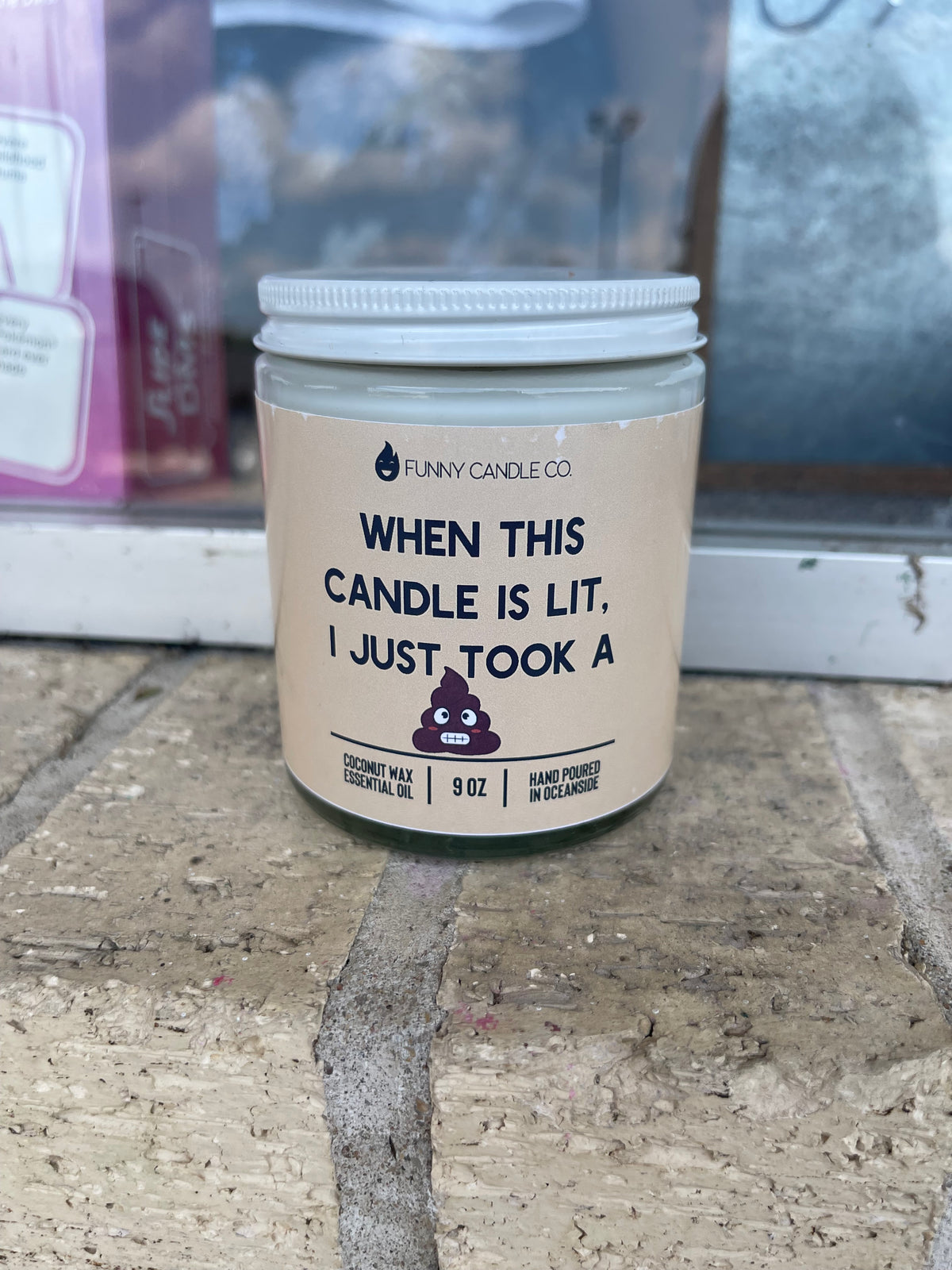 If this candle is lit I just took a 💩