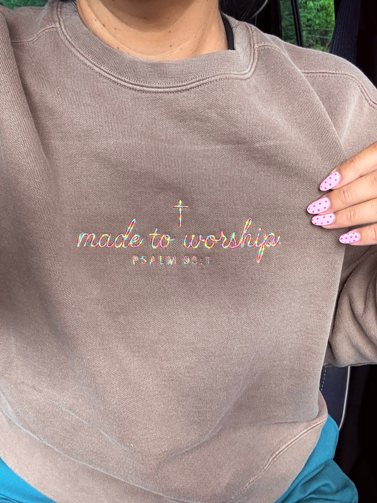 Made to Worship (crop or regular sweatshirt)
