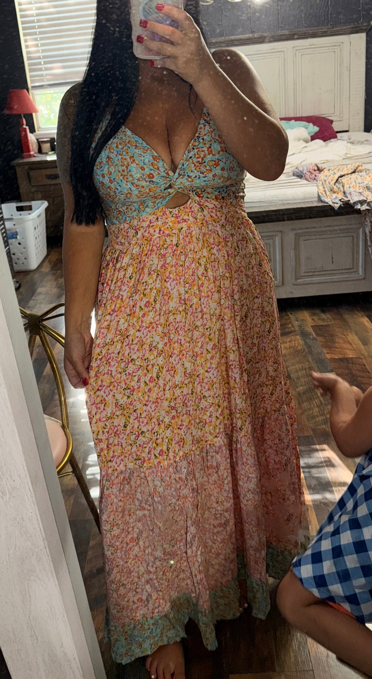 Breeze floral dress