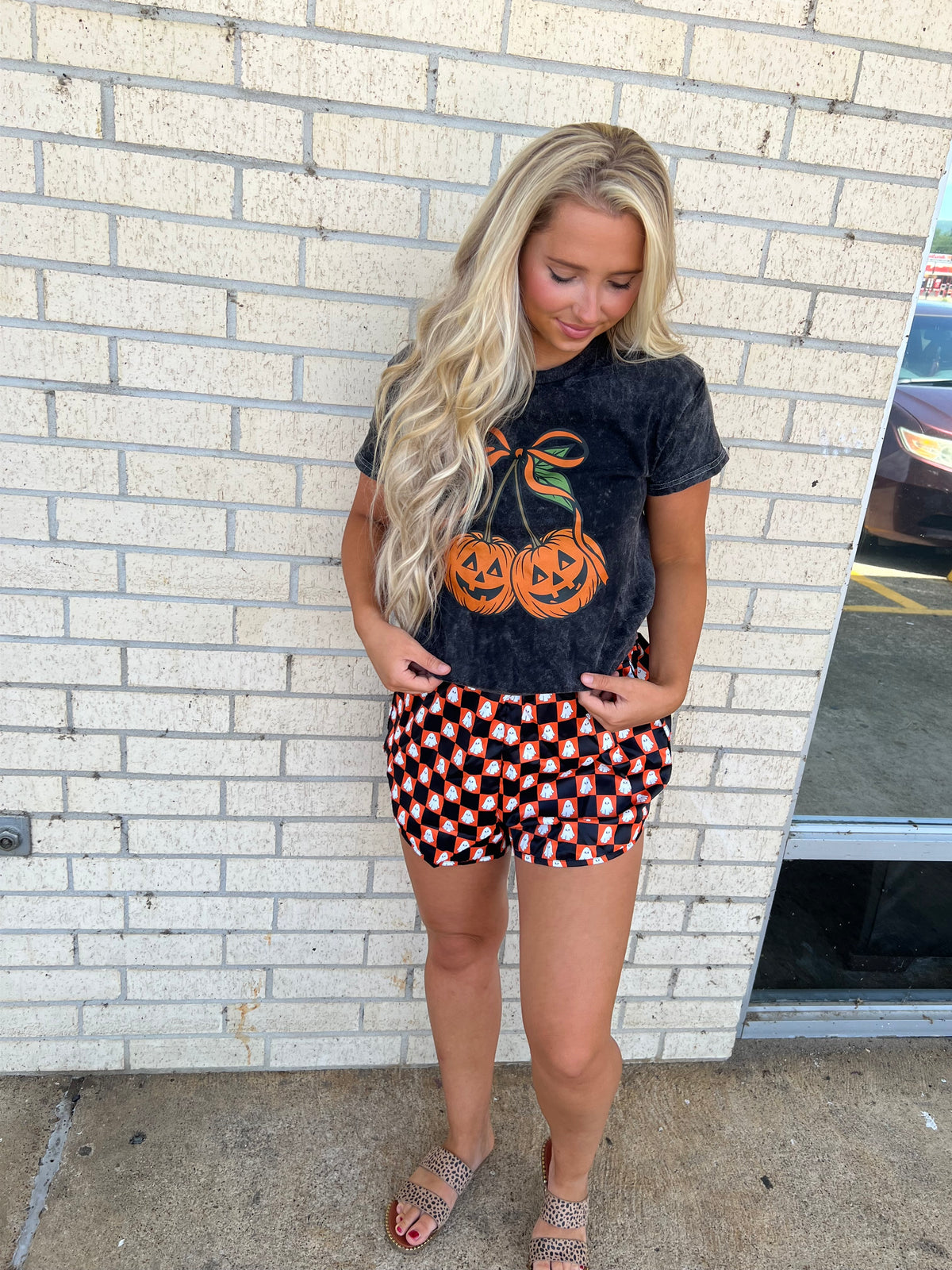 Halloween Ghost Shorts