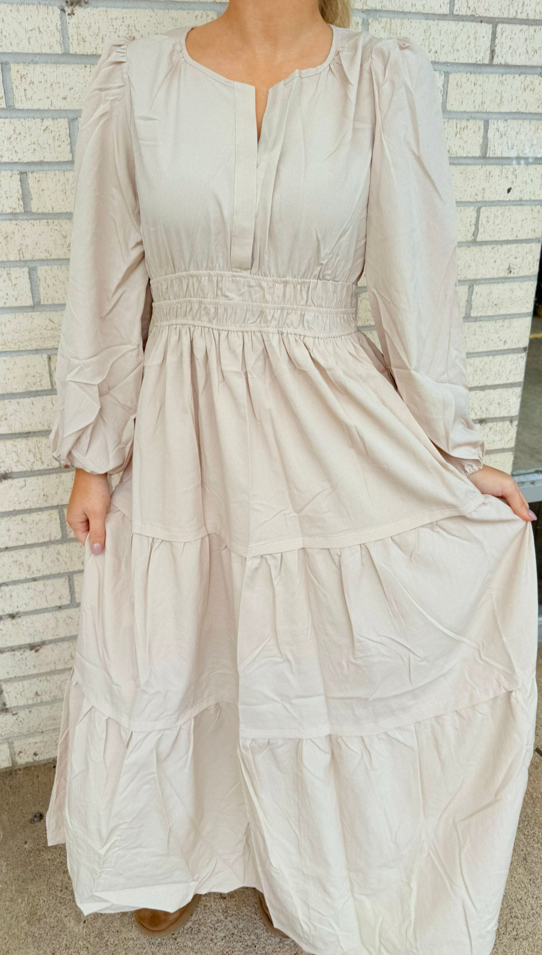 Ivory Maxi Dress