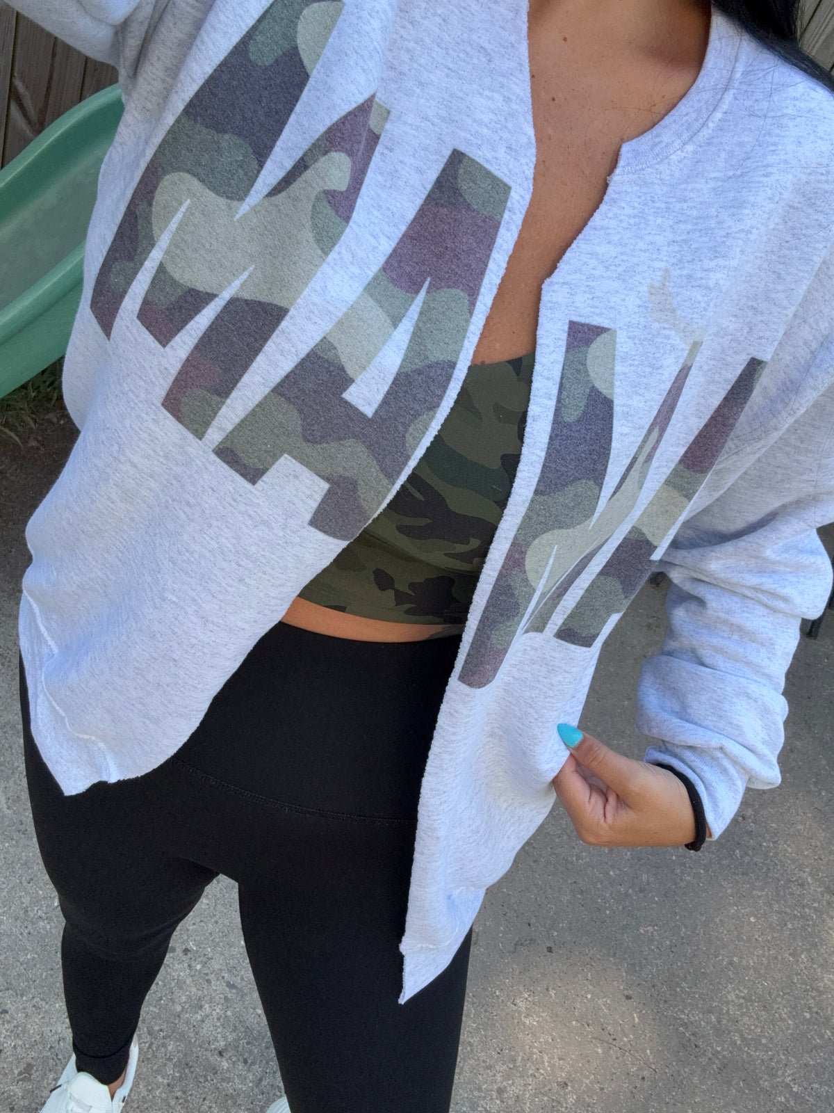 Mama, Aunt or custom Swacket sweatshirt