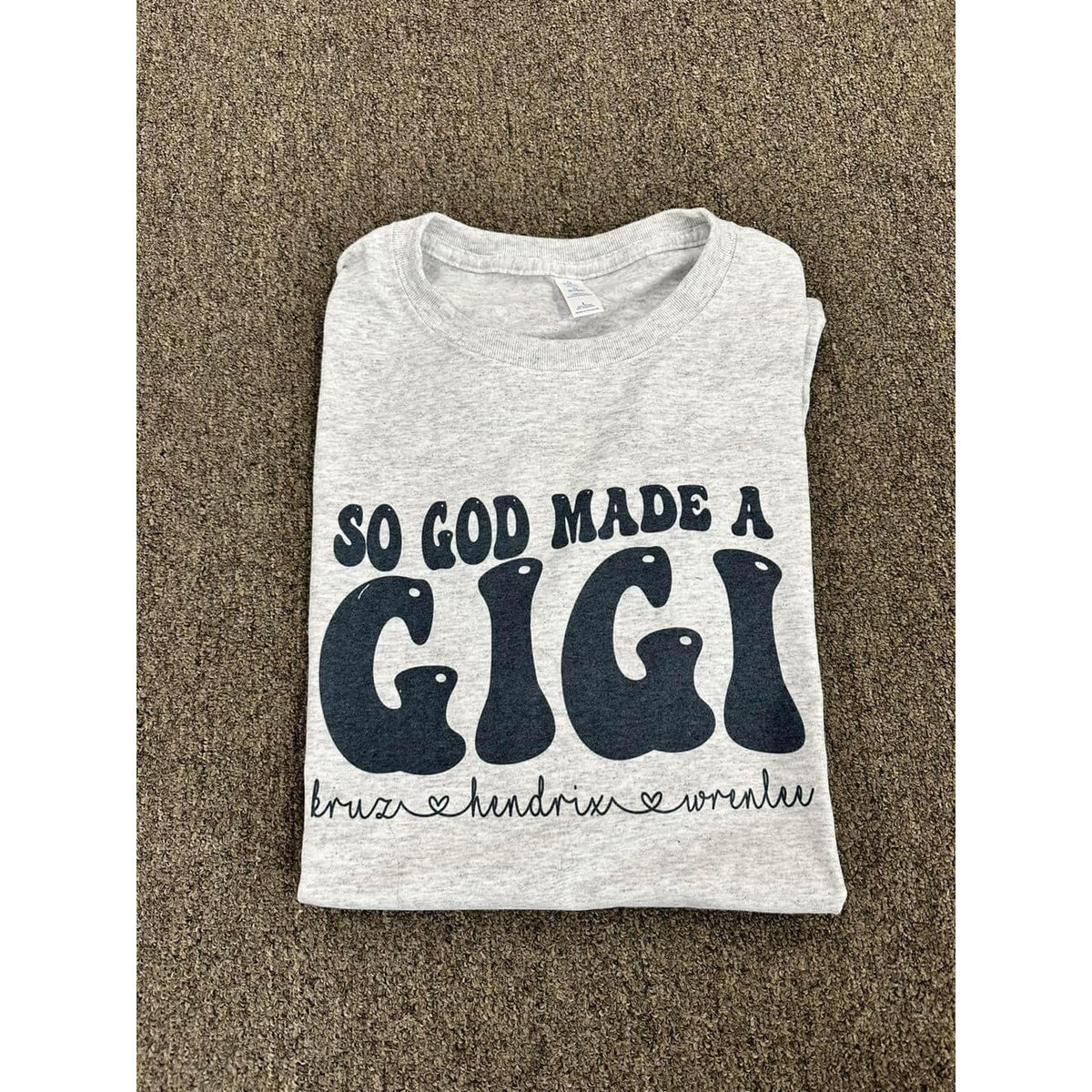 God made a (custom) tee