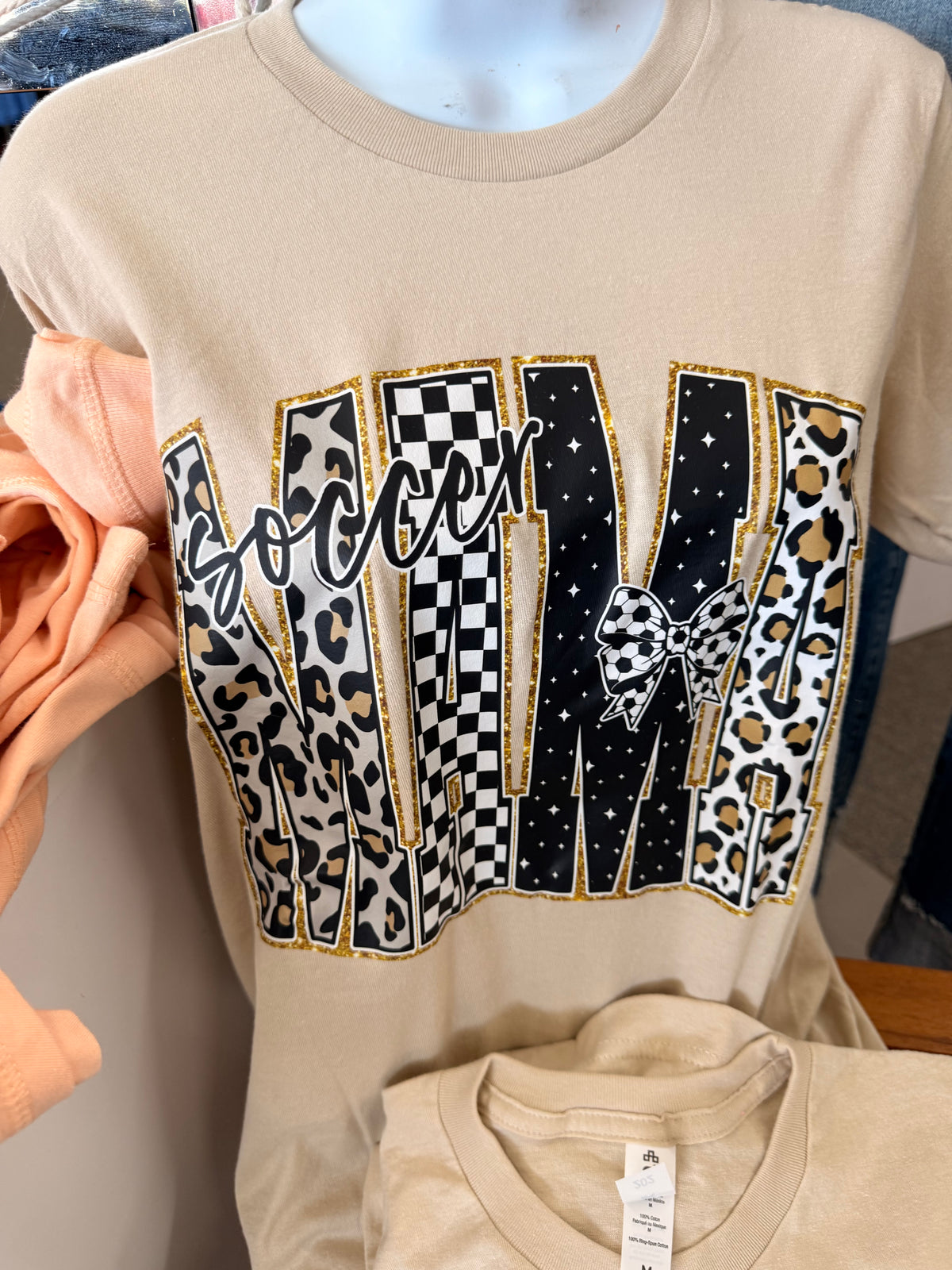 Soccer Mama print tee or sweatshirt