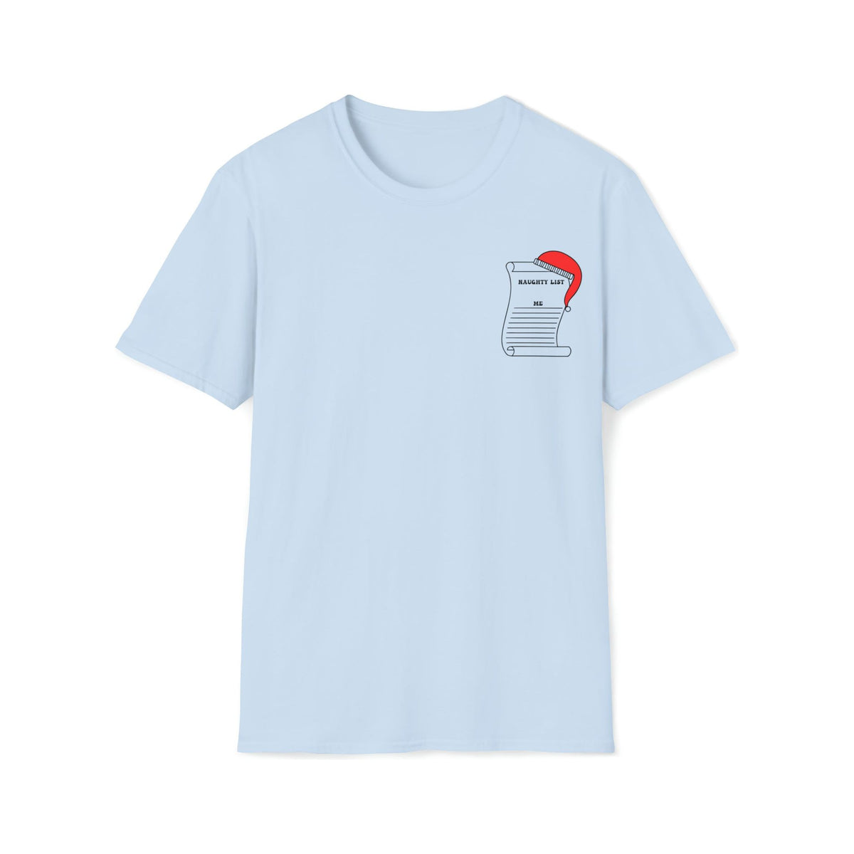 On My Husbands Naughty List Soft style Tee