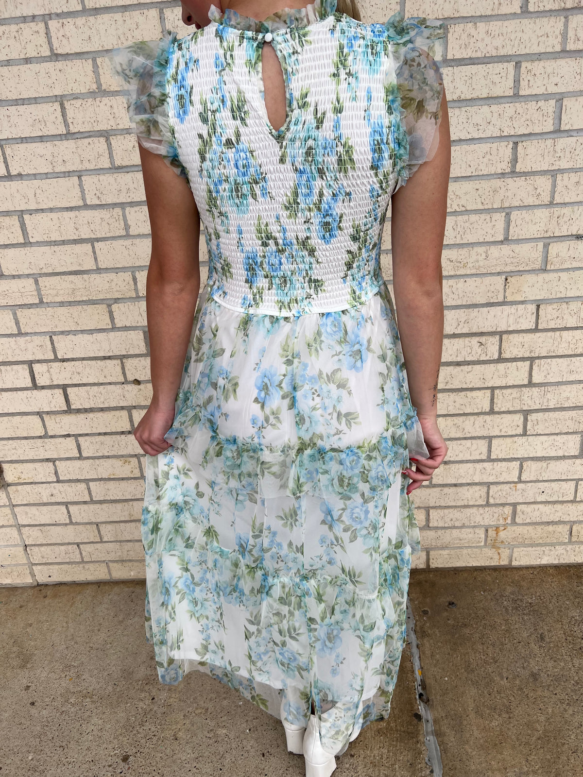 Castle Ivy Floral Flowy Dress