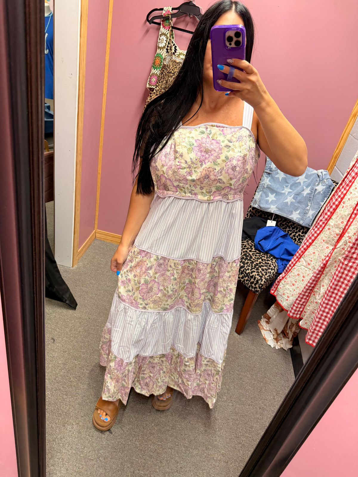 Lilac Dreams Maxi Dress