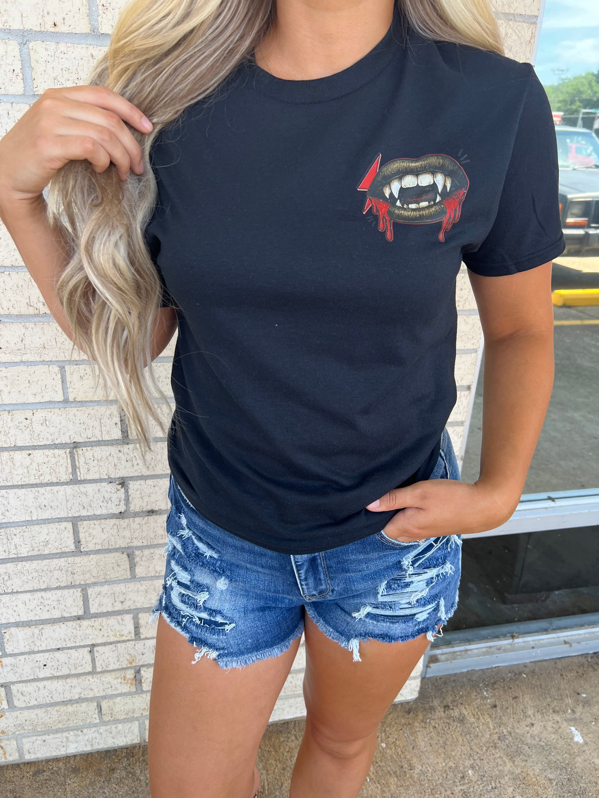 careful i BITE  halloween tee or Sweatshirt