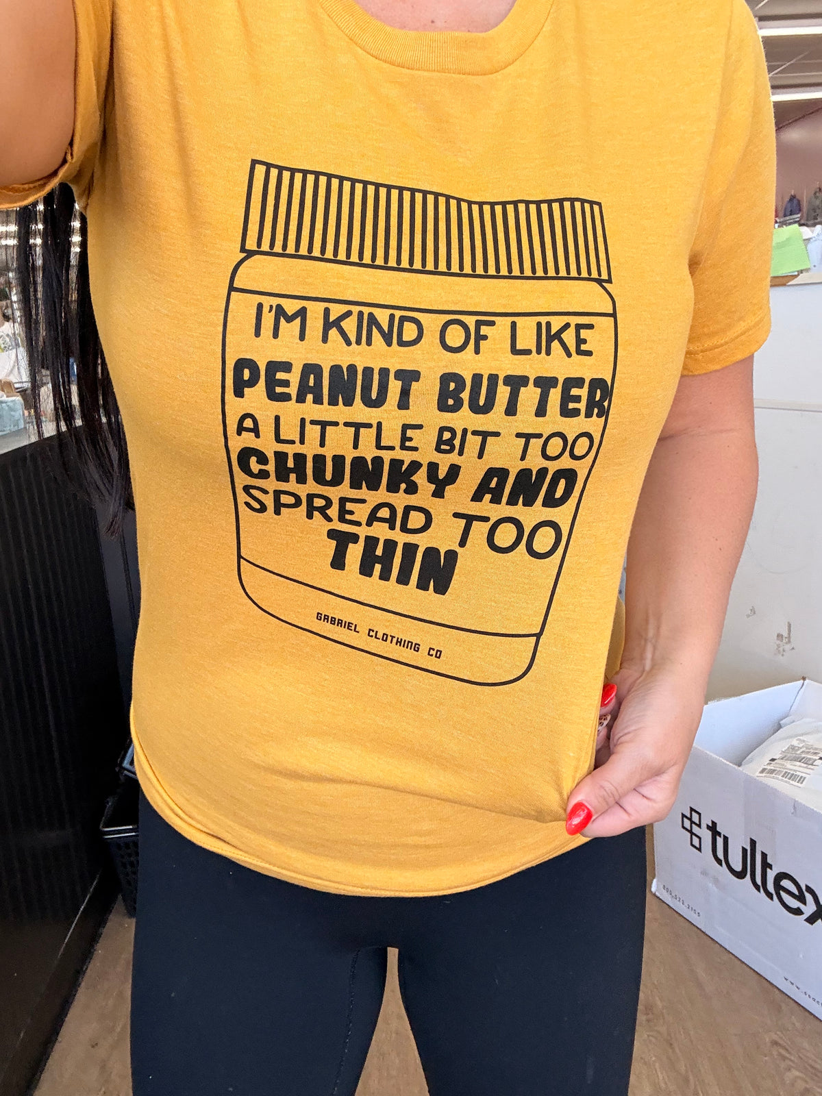 Peanut butter  tee or sweatshirt