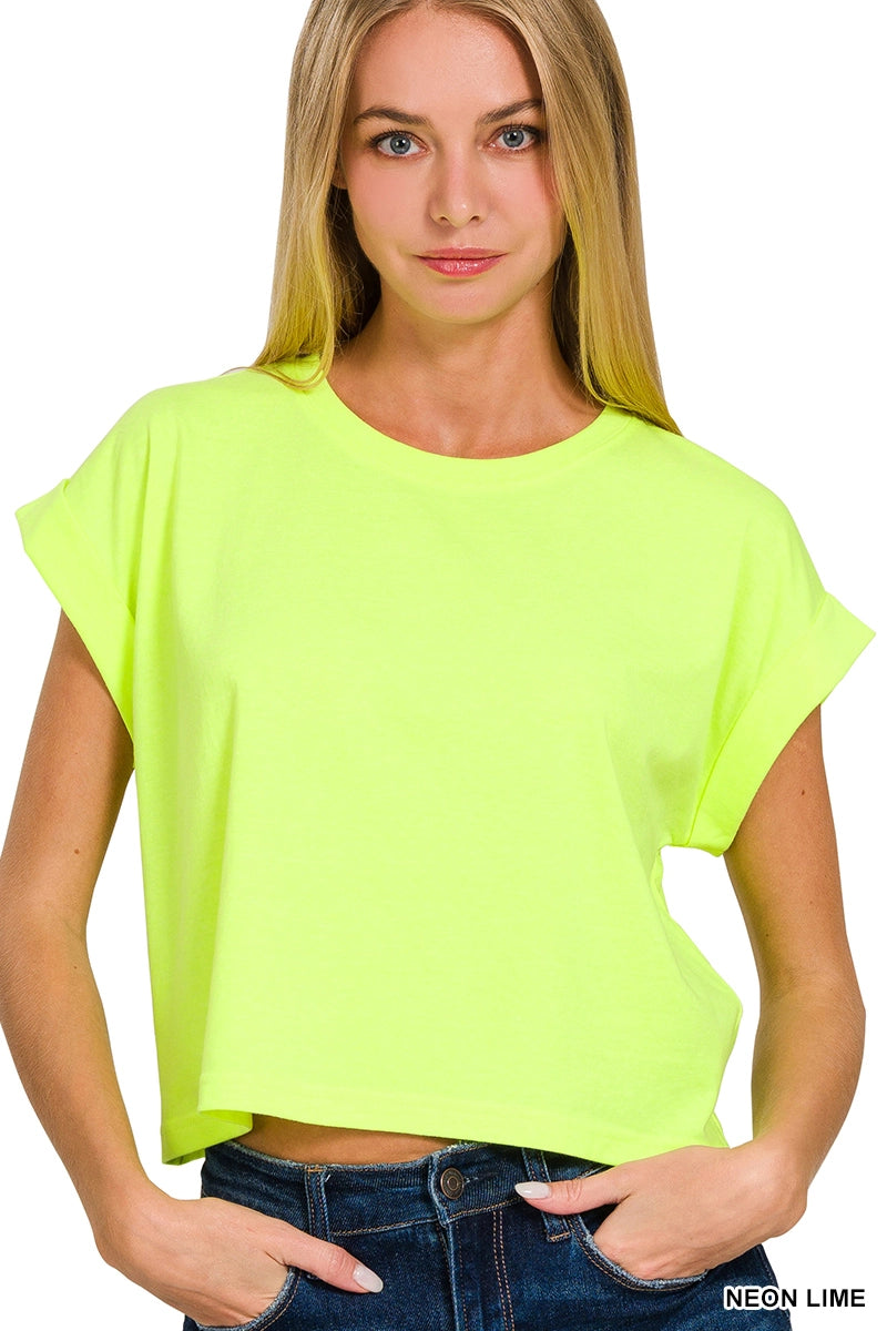 Soft Cropped Top (3 colors)