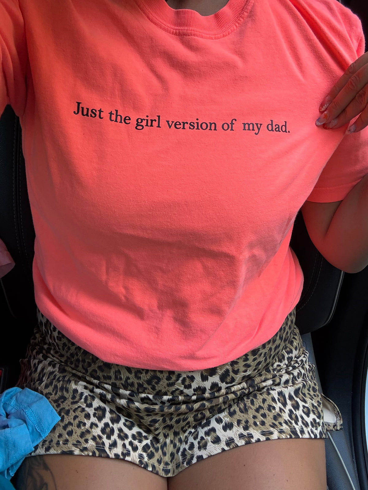 Just the girl version of my dad tee tank tee or sweatshirt