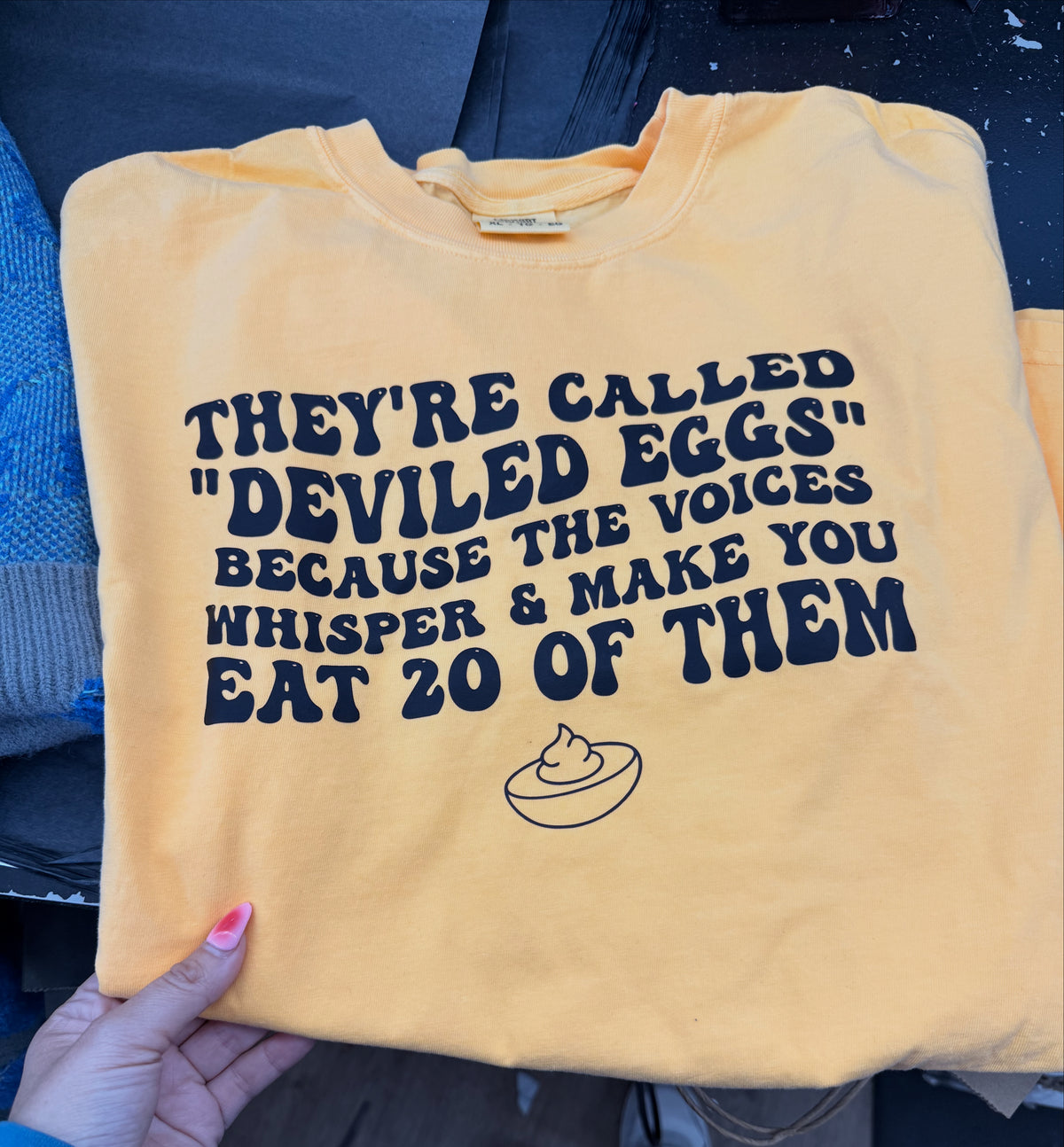 they're called Deviled eggs whisper thanksgiving tee or sweatshirt