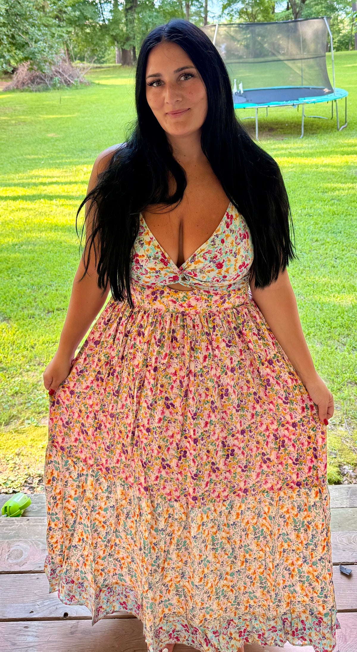 Breeze floral dress