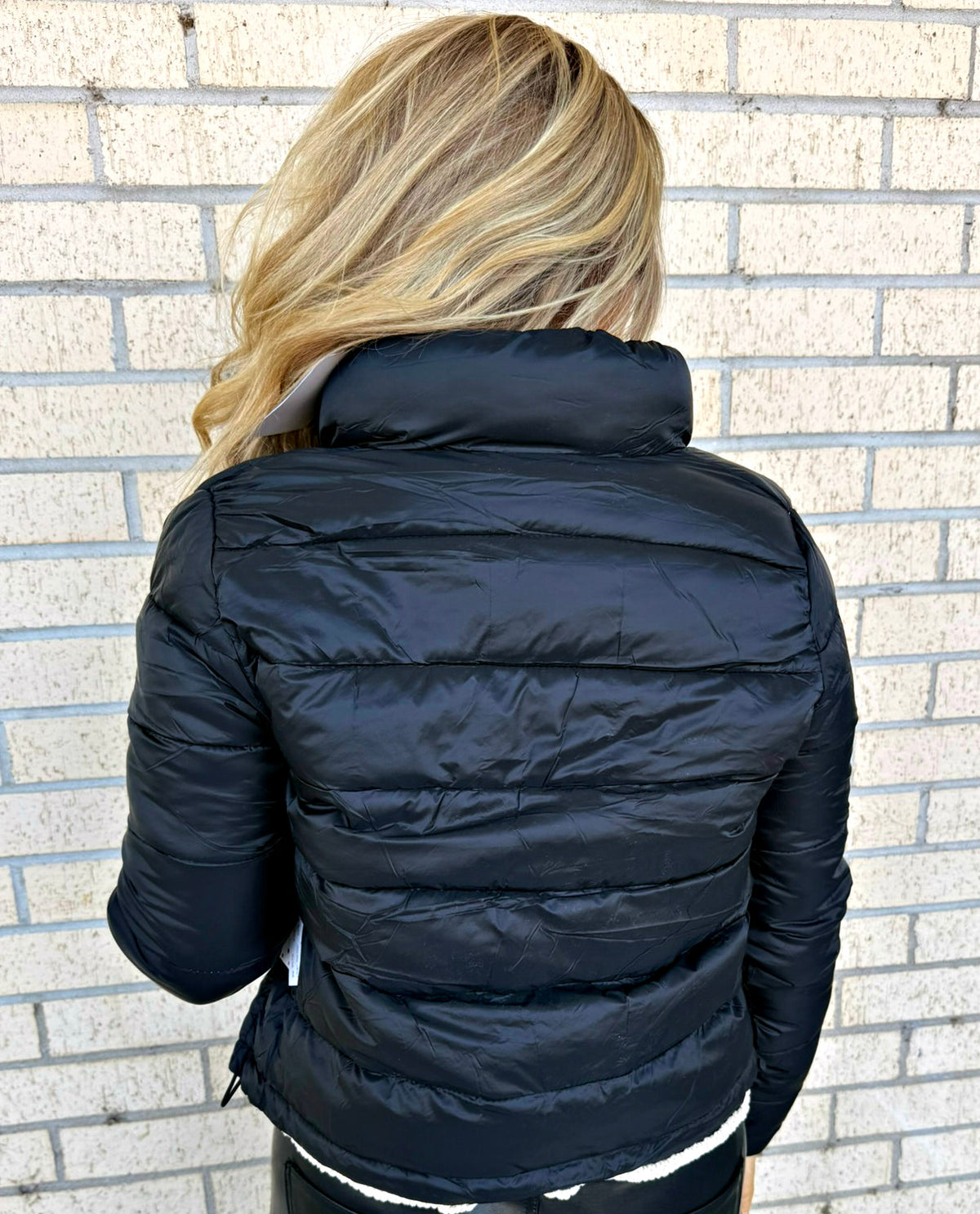Jacey Red or Black Puffer Jacket