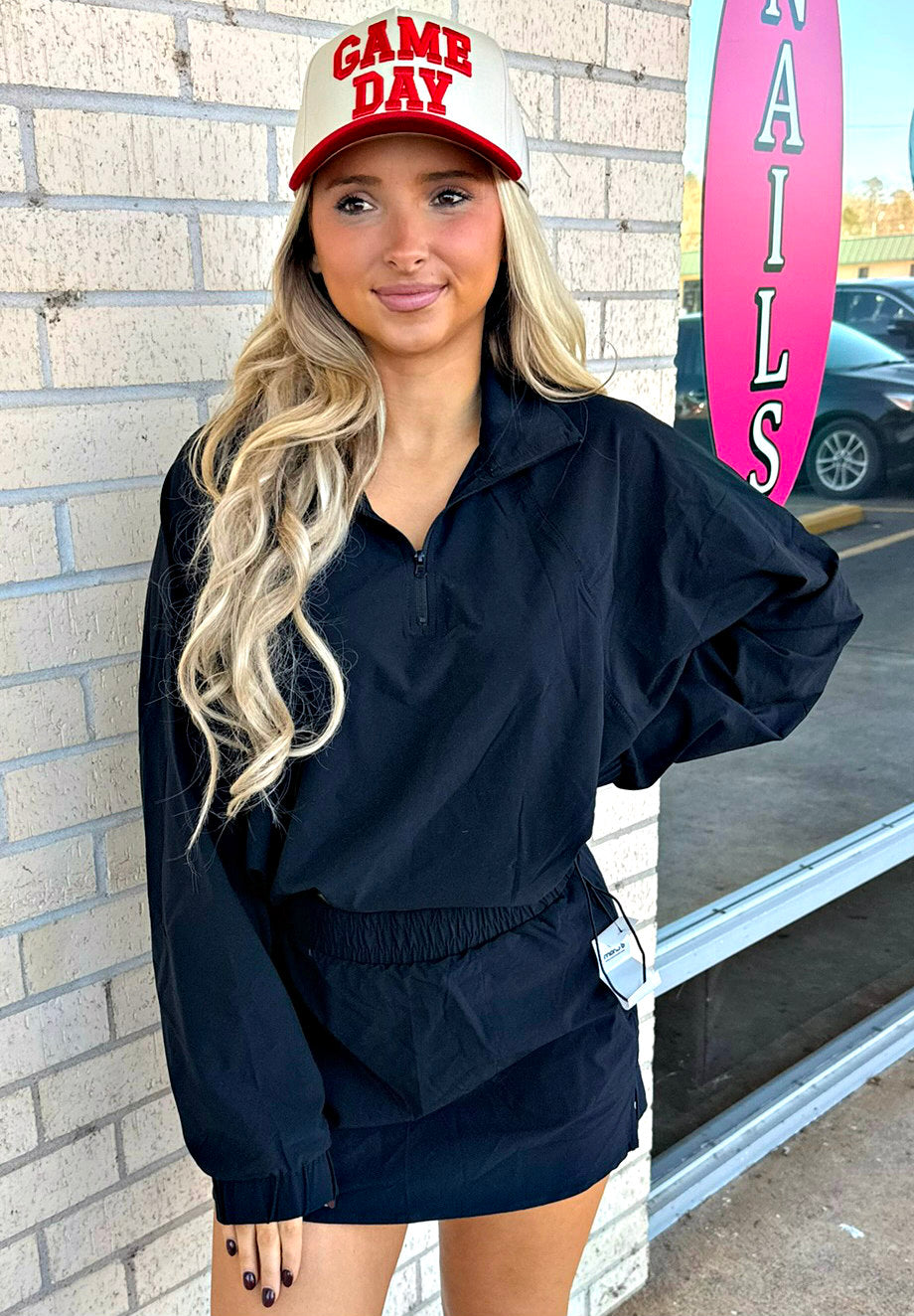 Lex Black Mono B Athletic skort