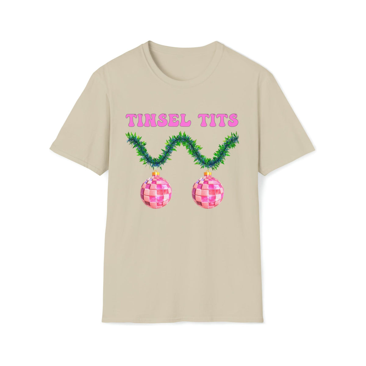 Tinsel tatas  Soft style Tee