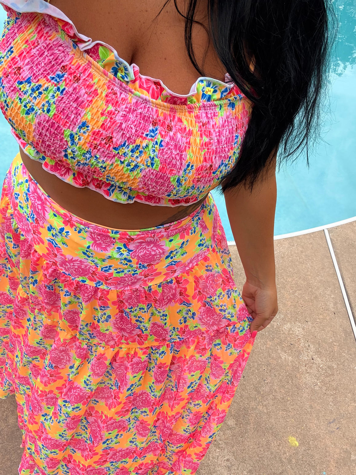 Bahama 3 piece swimsuit with skirt