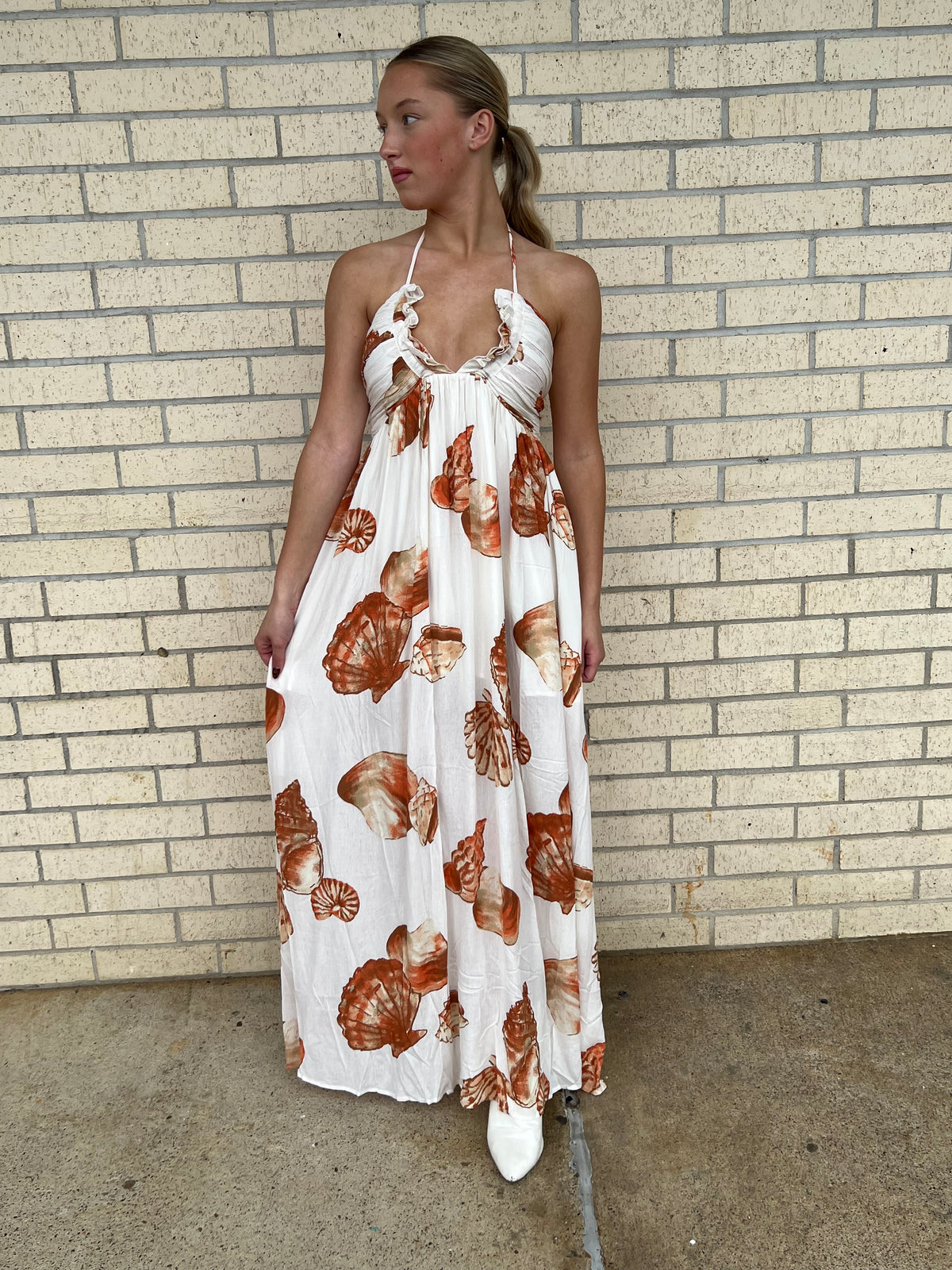 Panama Seashell Beach Dress
