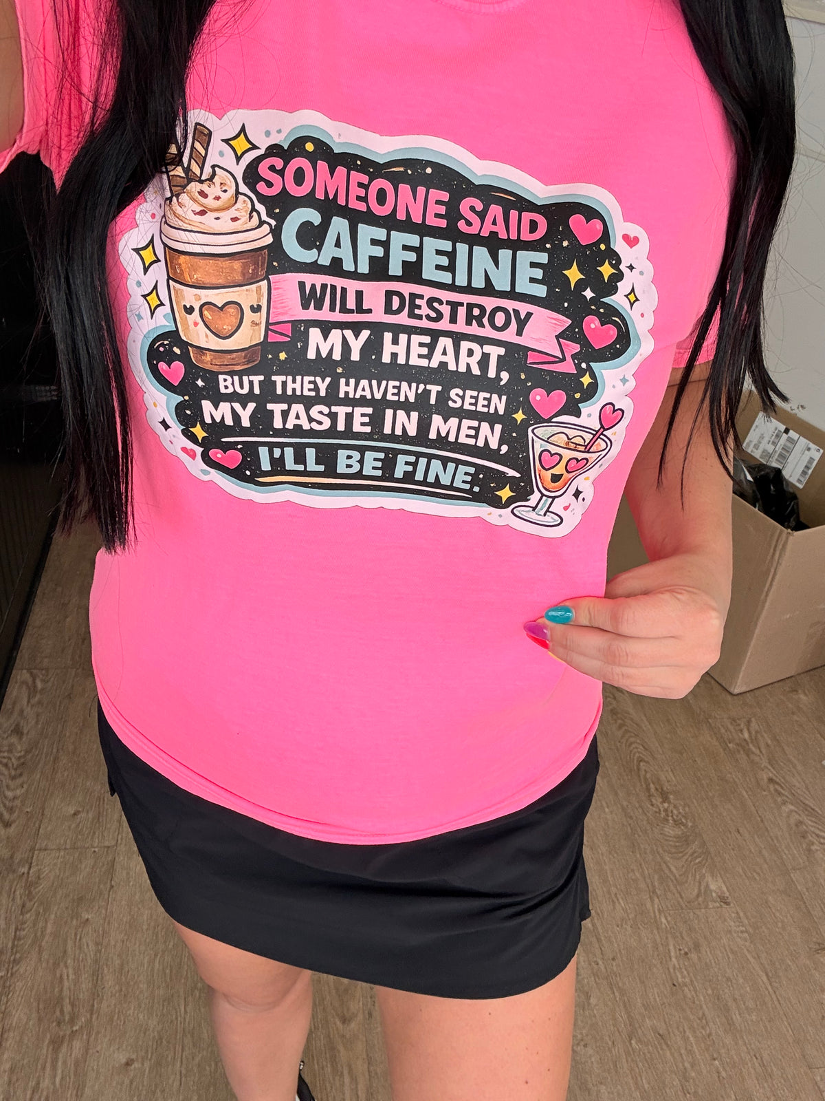 Caffeine and my choice in men