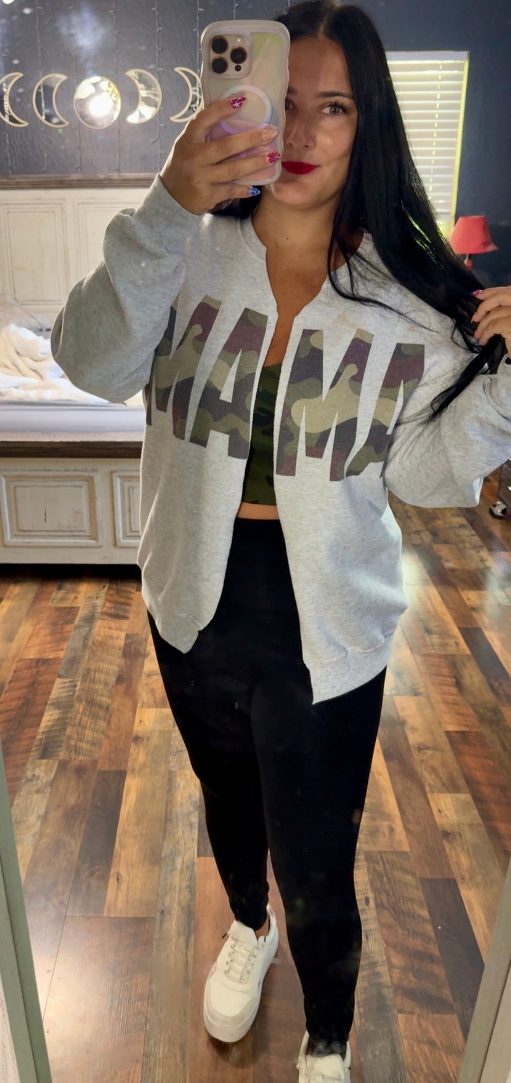Mama, Aunt or custom Swacket sweatshirt