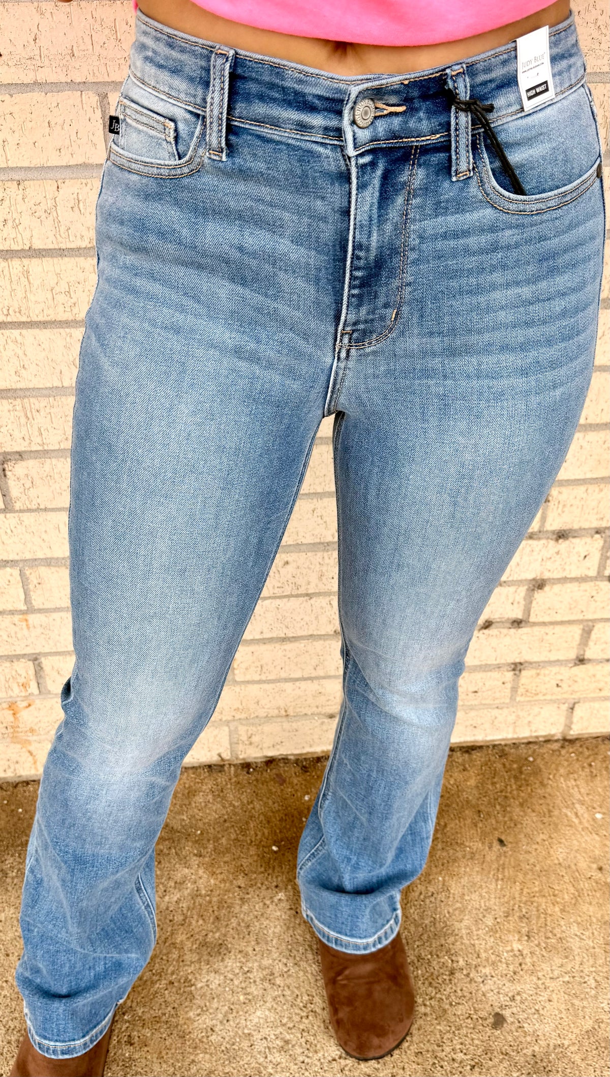 Core Bootcut Contrast Wash Judy Blue jean