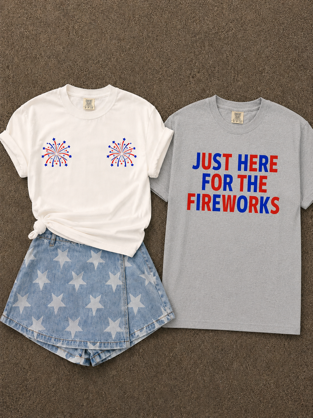 Just here for the fireworks/ fireworks  tee, sweatshirt or tank top