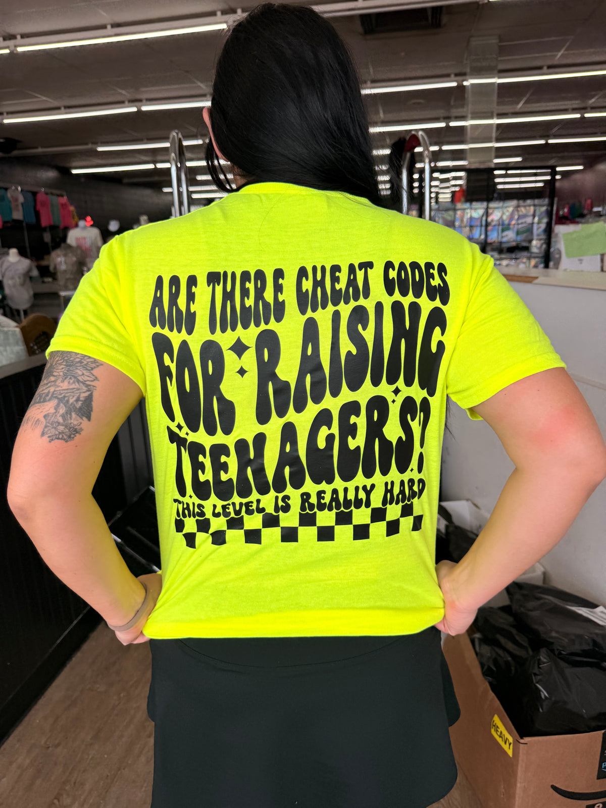Cheat codes for teens tee or sweatshirt