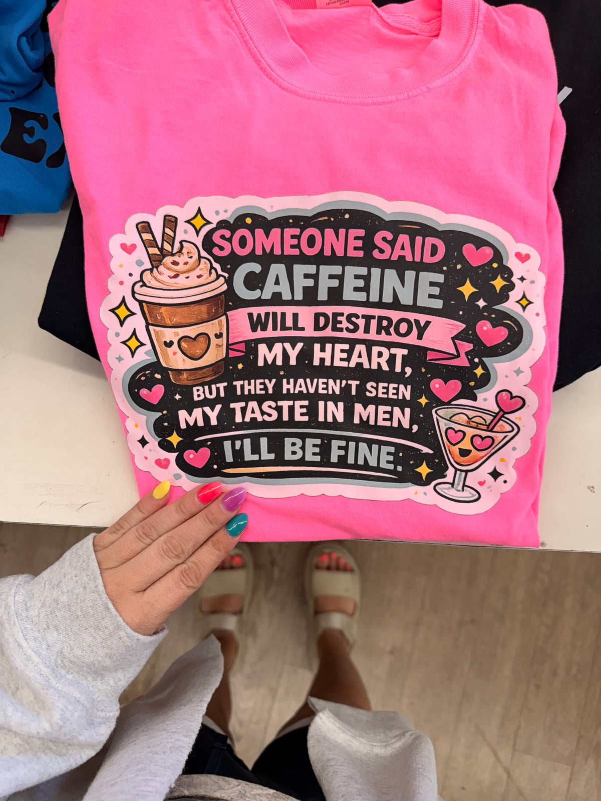 Caffeine and my choice in men