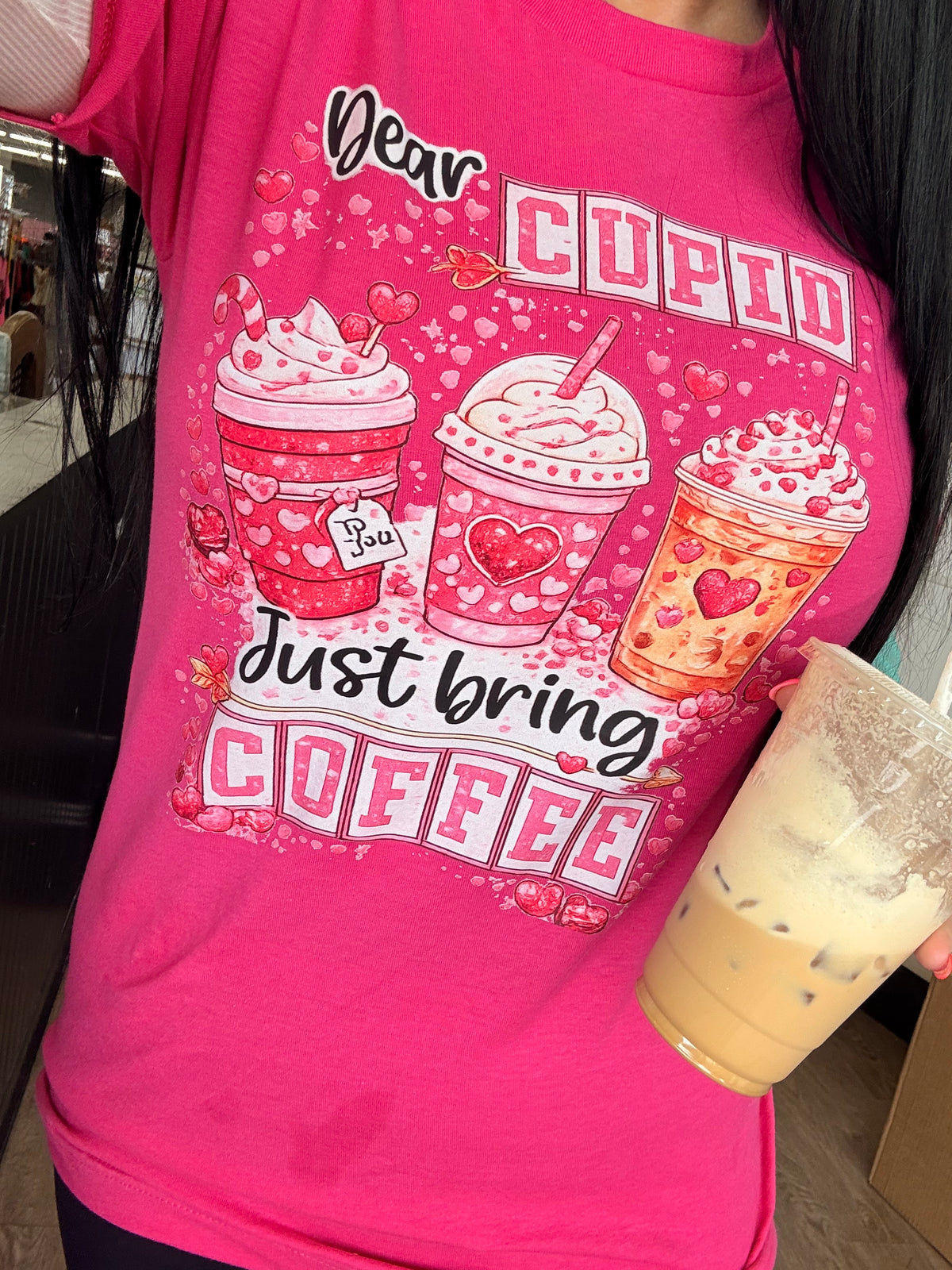coffee for valentines day tee or sweatshirt