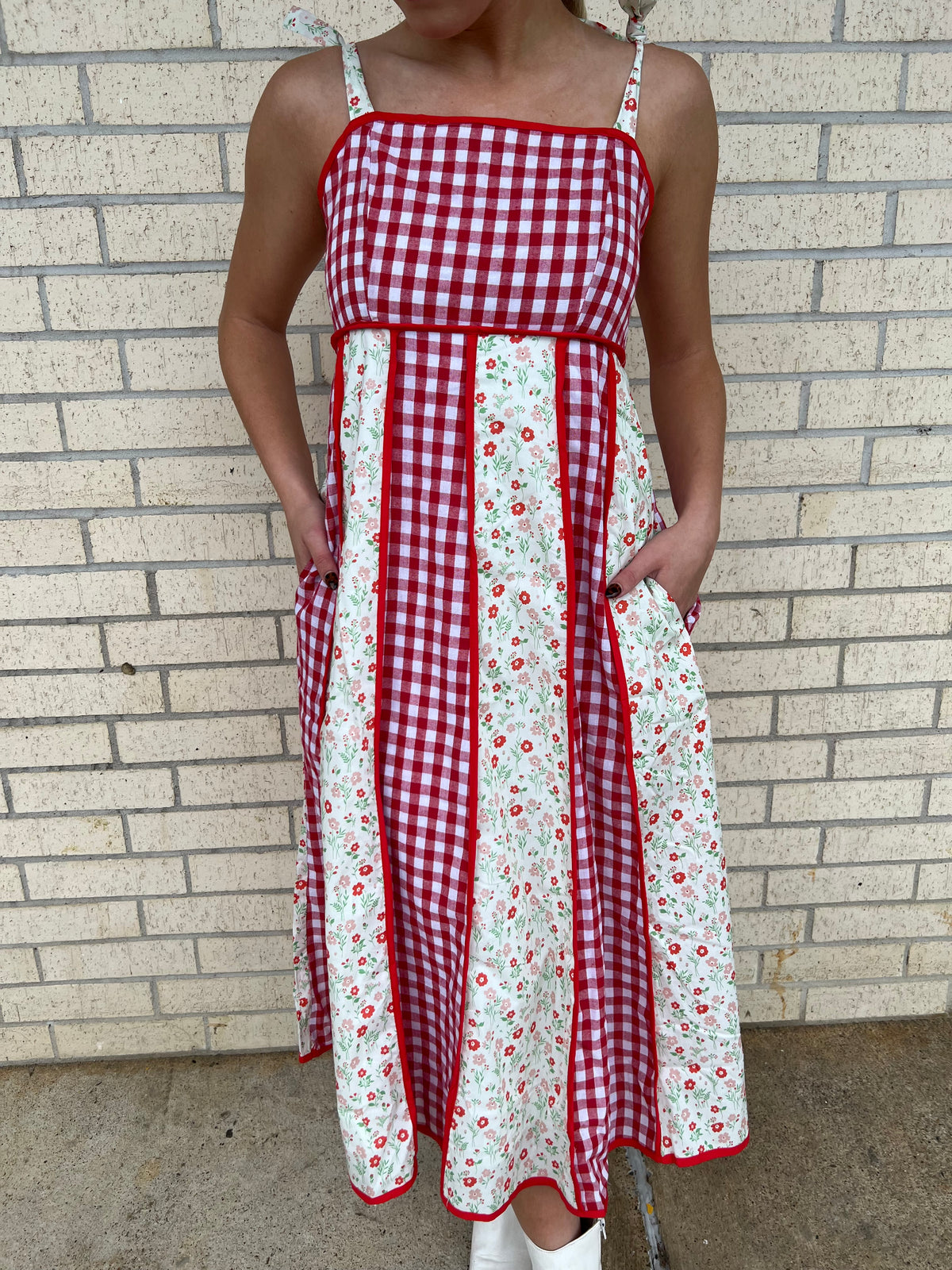 Ouachita Picnic floral Dress