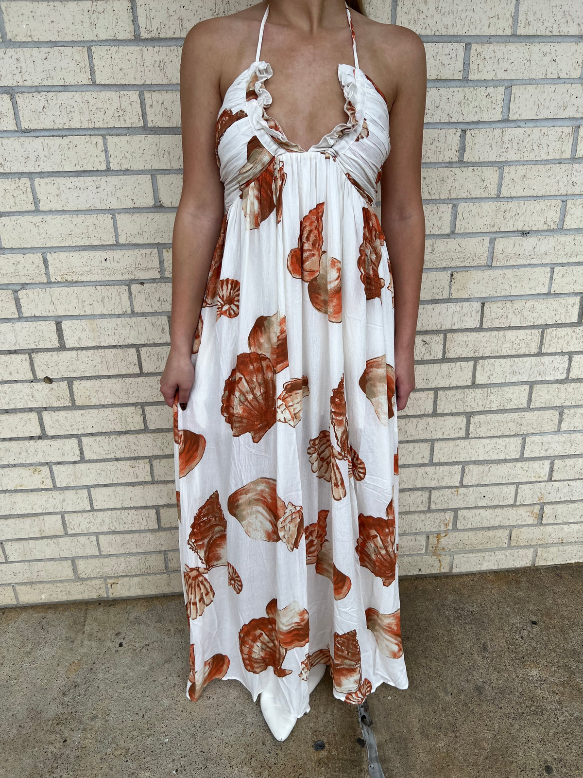 Panama Seashell Beach Dress